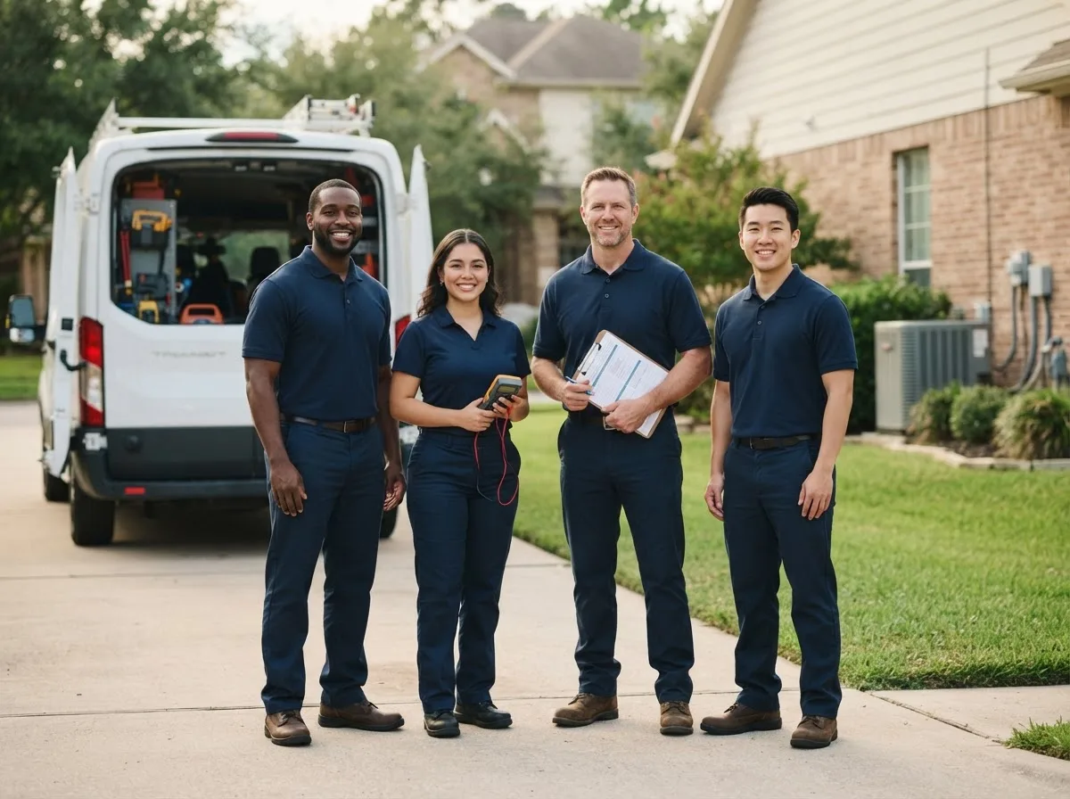 Certified HVAC technician near Bluff Dale, TX